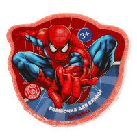 Бомбочка для ванны в форме Супергероя 120гр клубника 374098