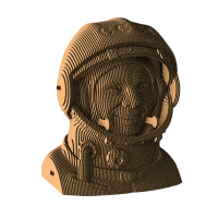 Конструктор сборный бюст Гагарин 18 см