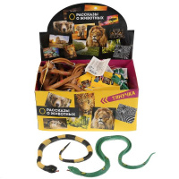 Змея тянучка 58см пластизоль играем вместе 380084