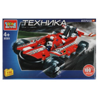 Конструктор город мастеров Гоночный болид 150 деталей 353440