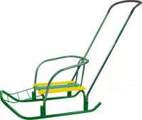 Санки Ветерок 7+ зеленые 582276
