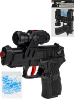 Пистолет с гидропулями 100 шт дальность выстрела 16м 17*3*15см