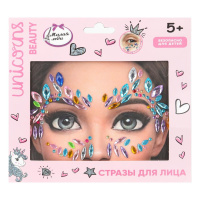 Стразы для лица Милая леди 404829