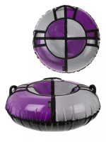 Тюбинг X-Match sport Фиолетовый-серый 120см 582179