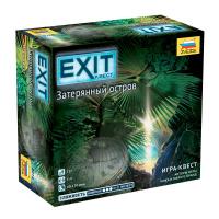 Игра настольная Exit квест Затерянный остров 12+ 1-4 игроков, 60-120 мин