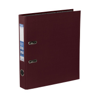 Папка арочная PVC/бумага А4 50мм Бордо Expert