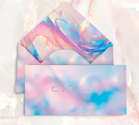 Конверт С Юбилеем! (розово-голубой градиент) Cuf29