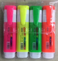 Маркер выделитель набор 4цв 1-5мм Highlighter