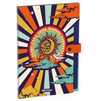 Папка А4 для документов 5 отд Groovy на кнопке