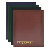 Альбом для монет 10 файлов 230*270мм ПВХ кольца