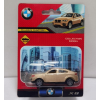 Машина технопарк BMW X6 7.5см металл инерц 390236