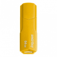 Флэш-диск 64GB Smartbuy CLUE Yellow