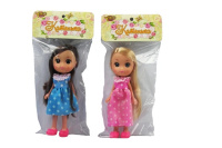 Кукла 17.5см Катенька платье в горох