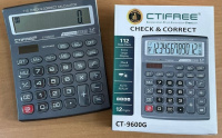 Калькулятор 12 разрядов 145*185 Ctifree CT-9600 