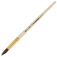 Кисть живописная 9 Белка круглая ArtSpace европодвес SH9_14522