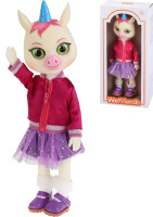 Кукла-зверюшка 30см Единорог 9 фраз