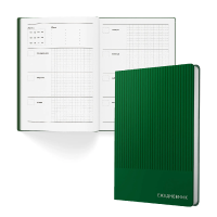 Ежедневник А5 136 л Studio Зеленый кожзам ЕИКСФ52513601