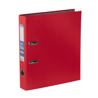 Папка арочная PVC/бумага А4 50мм Красный Expert