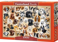 Пазлы 1500 Породы собак
