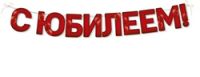 Гирлянда С Юбилеем 250см 54.084.00