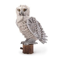 Конструктор Rezark Полярная сова 3D 62 дет ANM-01