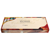 Краски масляные 12цв Студия в тубе 9мл 203007