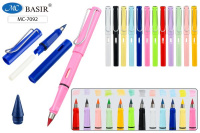 Карандаш 12 цв Basir вечный с ластиком МС-7092-12