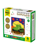 Барельеф Танк 04838