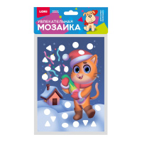 Мозаика увлекательная Котик (металлизированная) Км-037