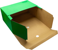 Короб архив на замке А4 150мм гофрокартон 260*325*150 