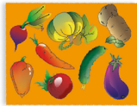 Трафарет Овощи ТР-05