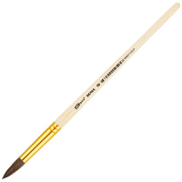 Кисть живописная 8 Белка круглая ArtSpace европодвес SH8_14525