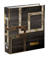 Папка арочная ламинир А4 80мм Wood&Stone венге Expert