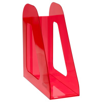 Лоток вертик 1 отд 90 мм Фаворит красный
