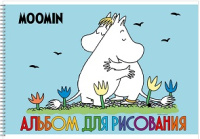 Альбом для рисования 40 л А4 гребень Moomin MOM1