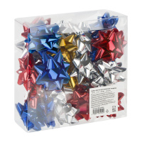 Бант упаковочный звезда 5*5 см 66004