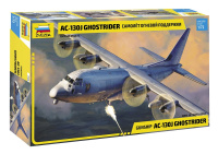 Конструктор звезда Американский самолет огневой поддержки AC-130J Ghostrider 1:72, 399 деталей, 41см