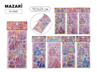 Наклейки ПВХ Одень куклу 10,5*24 М-8581