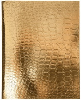 Тетр 96 л клет бумвинил металлик Золото croco хатбер