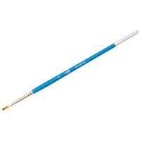 Кисть Синтетика 4 плоская короткая ручка Гамма 280618.08.04