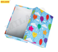 Коробка прямоугольная Шарики 34*22*7