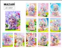 Алмазная мозаика 23*30 Зефирные девочки (холст на подрамнике, частичная выкладка в ассорт )