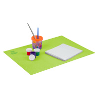 Клеенка Неон салатовый 350*500 пвх 50237