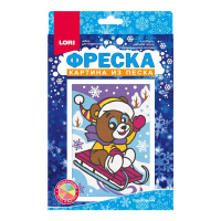 Картинка из песка Бурый мишка Пз/ф-041