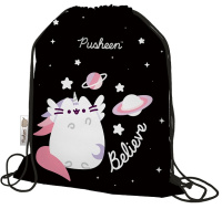 Сумка для сменной обуви 43 х 34 х 1 см Pusheen черный PUJB-UT2-883