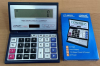 Калькулятор книжка 12 разрядов 165*100 Ctifree CT-8855V 