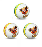 Мяч детский 12.5см Собачка в ассортименте 41142