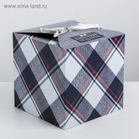Коробка складная 18*18*18см Особенный подарок