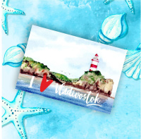 Магнит Владивосток 02 Маяк Басаргина I love Vladivostok