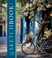 Скетчбук А5 80 л спираль Летнее настроение 100гр/м2 087777